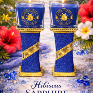 Cantaloupe Magnolia Organic Soy Candle 10 oz handcrafted fruit and floral scent in reusable glass jar